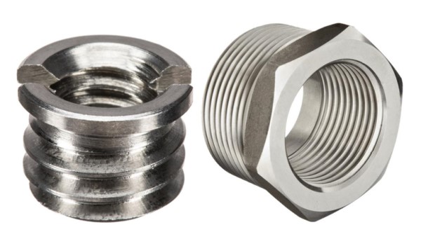 Stainless Steel Flush Bushing & Hex Bushing