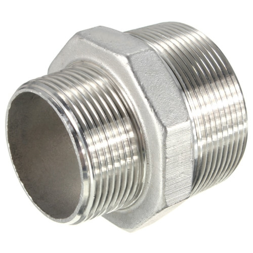 Galvanised BSP Reducing Hex Nipple Male Fitting,From 3/8" x 1/4" up to 1" x 3/4"