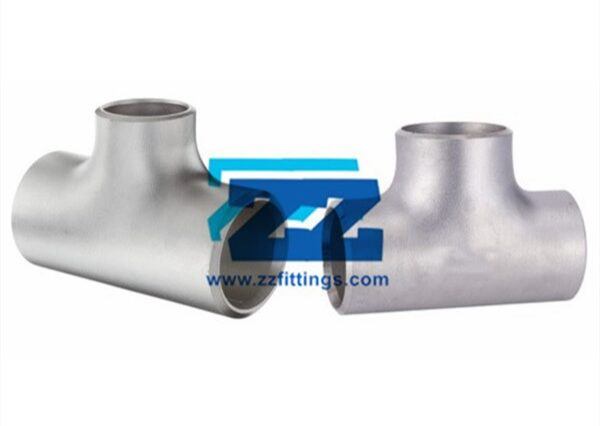 Steel Pipe Tee Type Socket Weld Reducing Tee Butt Weld Equal Tee