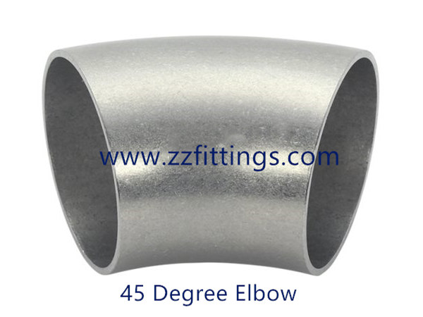 Butt Weld 45 Degree Elbow