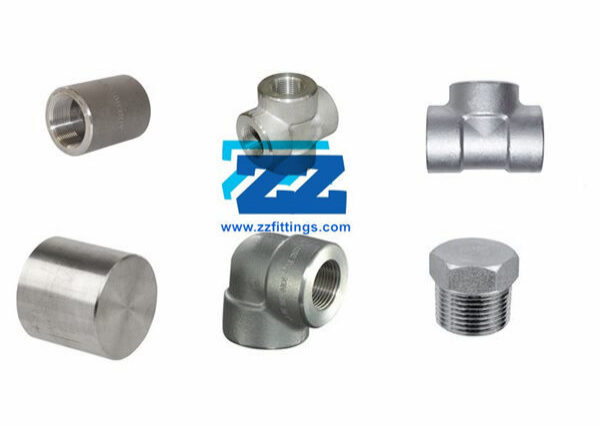 Threaded Pipe Fittings Types ASME B16.11 Socket Weld Fittings