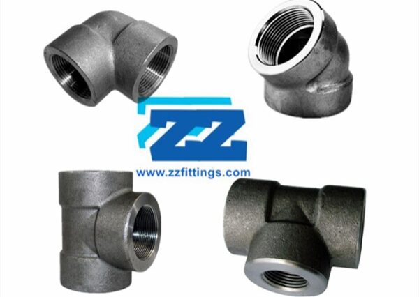 Carbon Steel Threaded Elbow & Tee