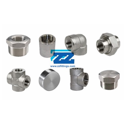 BSP Stainless Steel 304 Pipe Threaded Pipe Fittings 1/8''-4''100mm Male x Male 