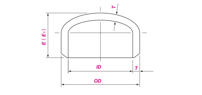 Buttwelding Cap Drawing