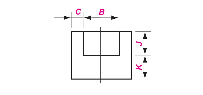 Socket Weld Cap Drawing