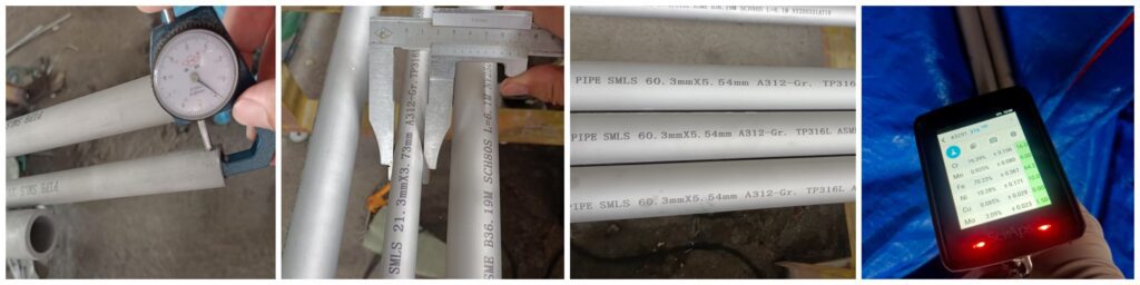 ASTM A312 TP316L Stainless Steel Pipe 