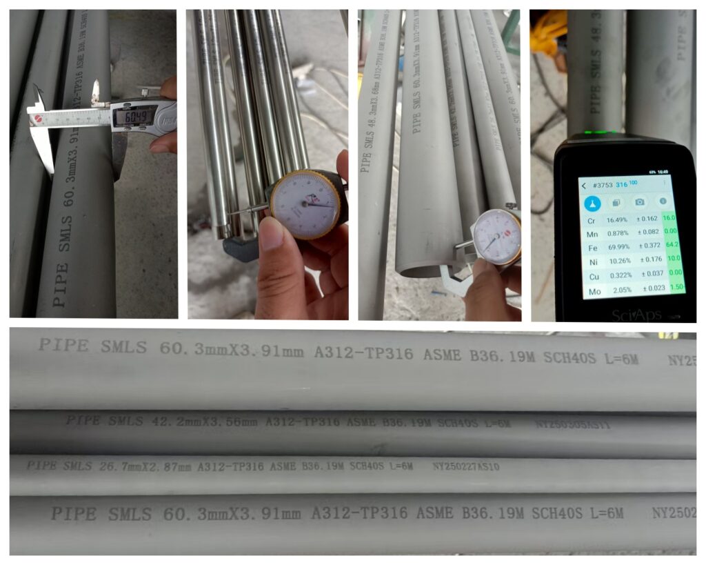 Stainless Steel 304 & 316 Seamless Pipes