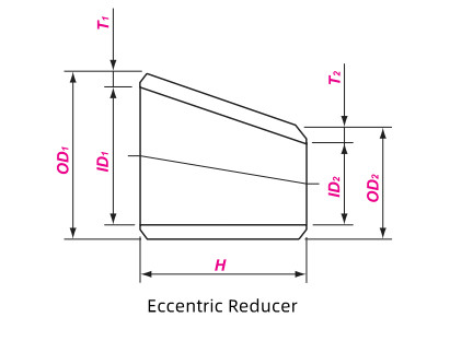 ASME B16.9 Eccentric Reducer Dimensions