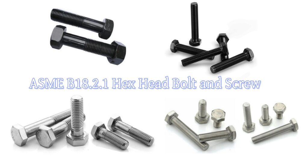 ASME B18.2.1 Standard Hex Bolts and Screws