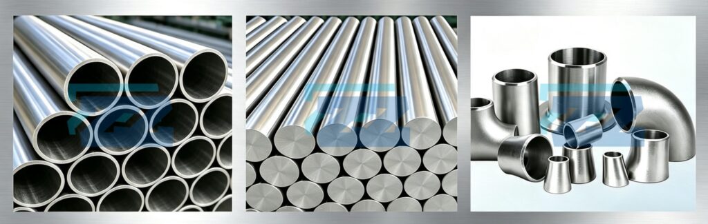2205 duplex stainless steel pipes & round bars & pipe fittings